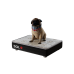 Cama Box Pet Veludo Preto